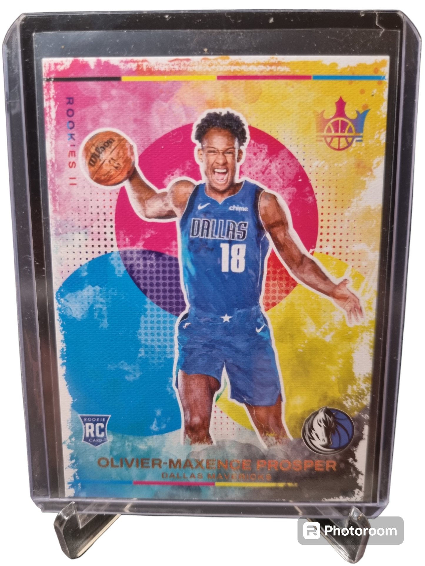 2023-24 Panini Court Kings #133 Oliver-Maxence Prosper Rookie Card Rookies II