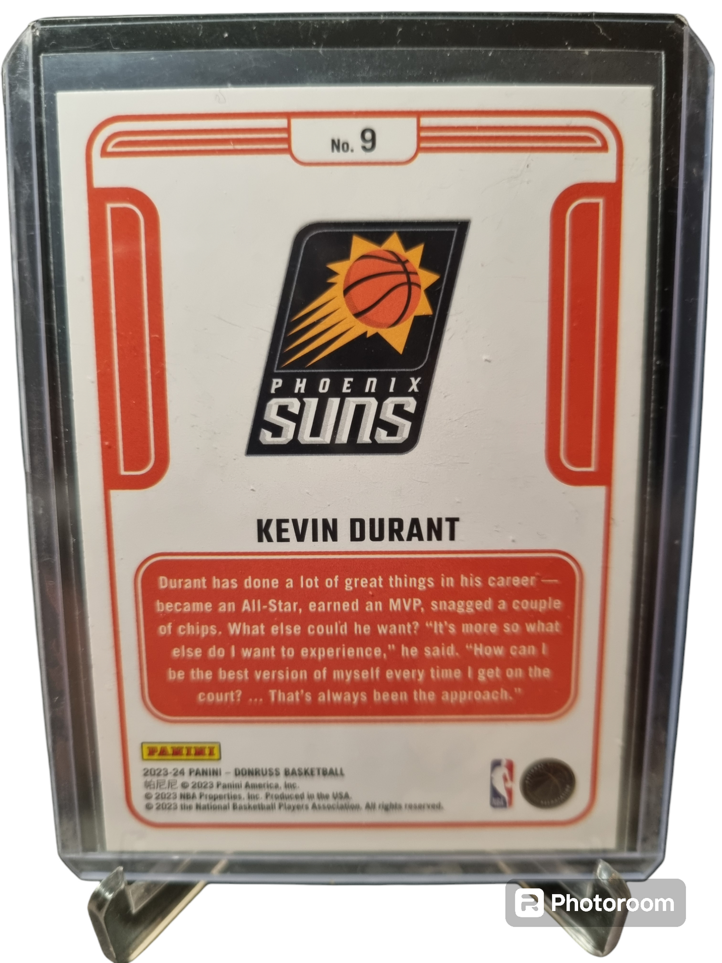 2023-24 Panini Donruss #9 Kevin Durant Complete Players