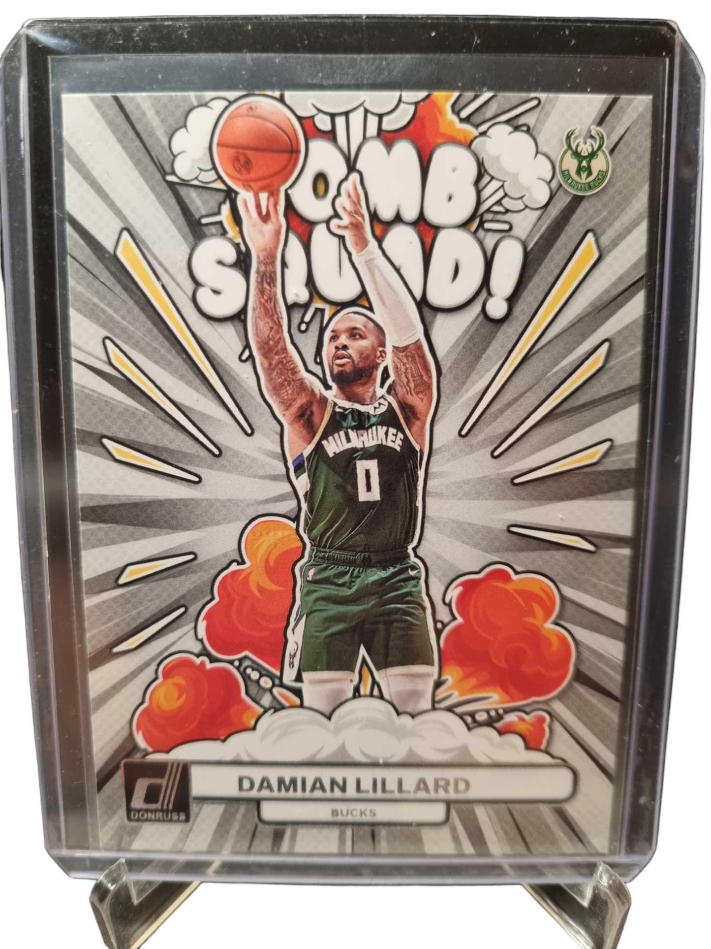 2023-24 Panini Donruss #12 Damian Lillard Bomb Squad