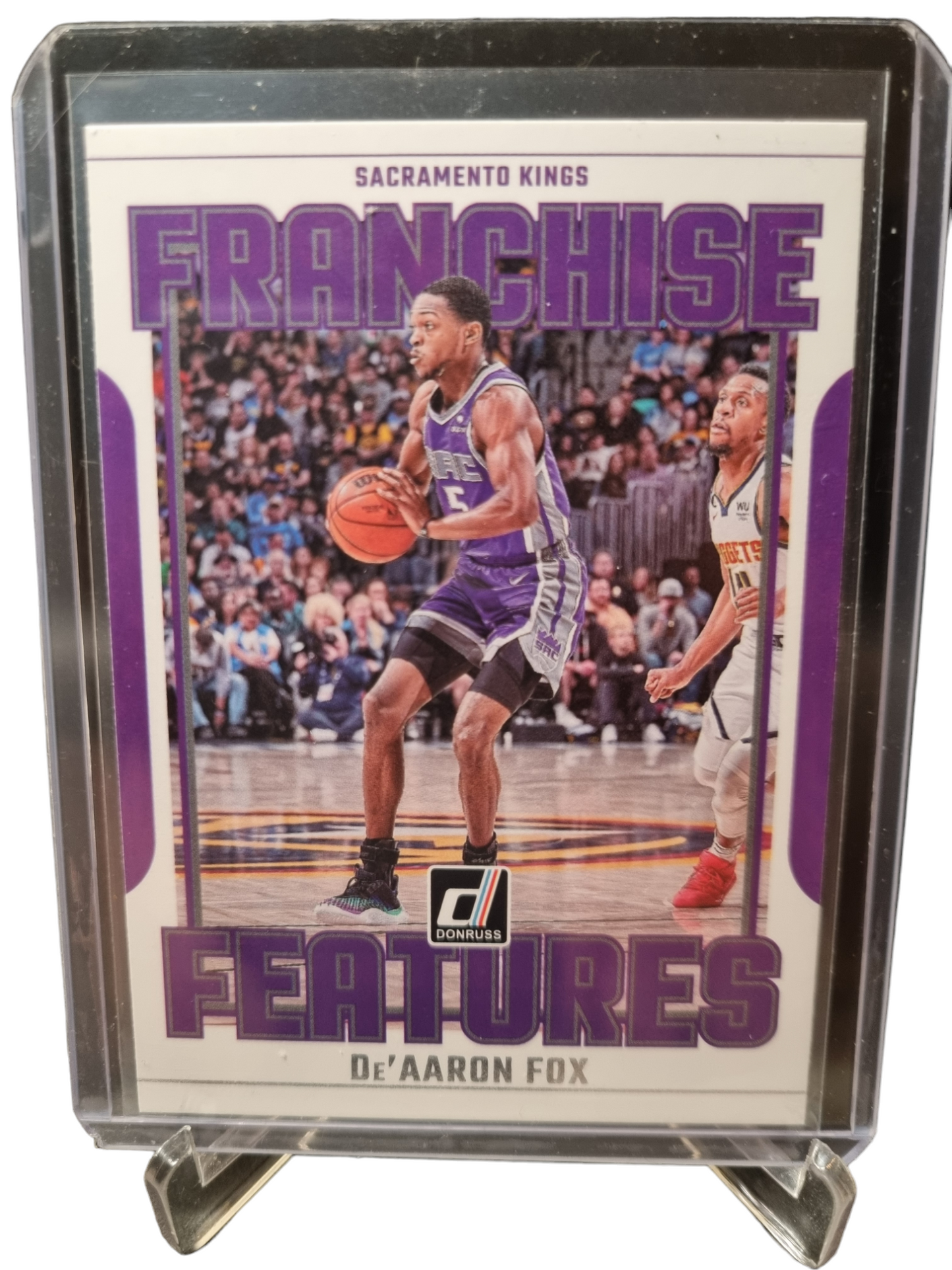 2023-24 Panini Donruss #24 De'Aaron Fox Franchise Features