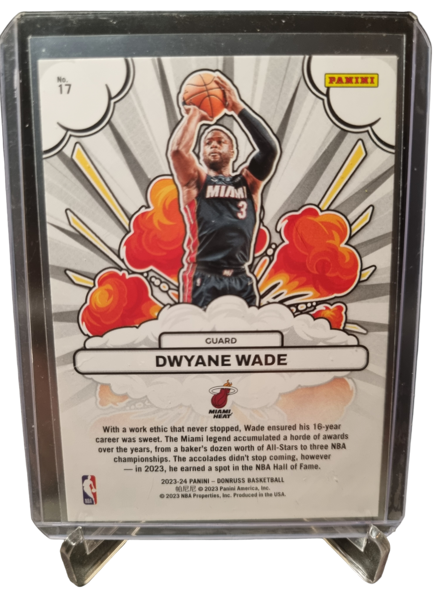 2023-24 Panini Donruss #17 Dwyane Wade Bomb Squad