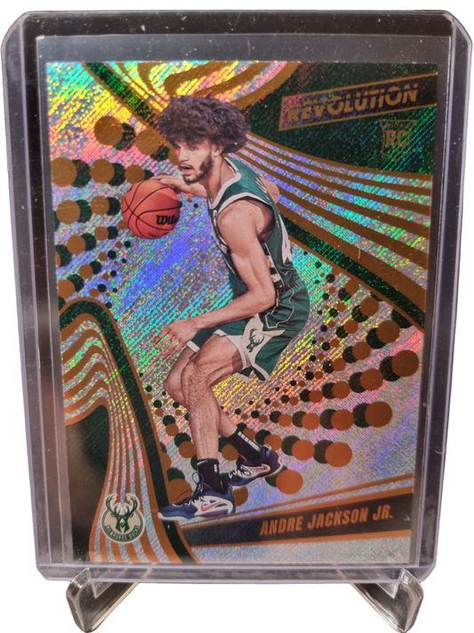 2023-24 Panini Revolution #136 Andre Jackson JR Rookie Card