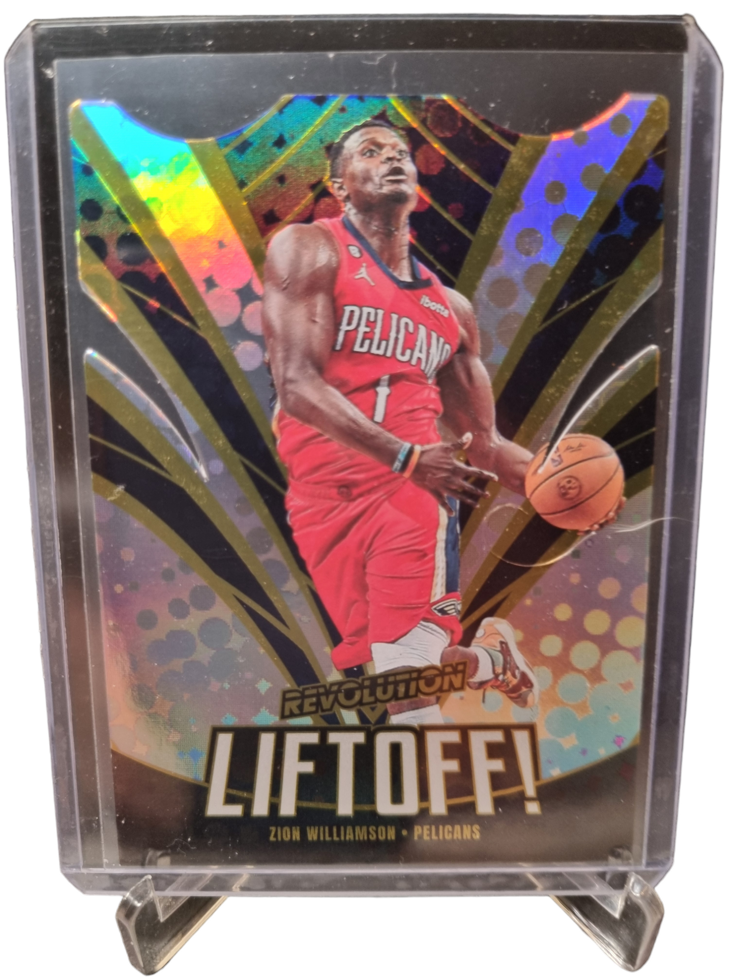 2023-24 Panini Revolution #3 Zion Williamson Lift Off Die Cut