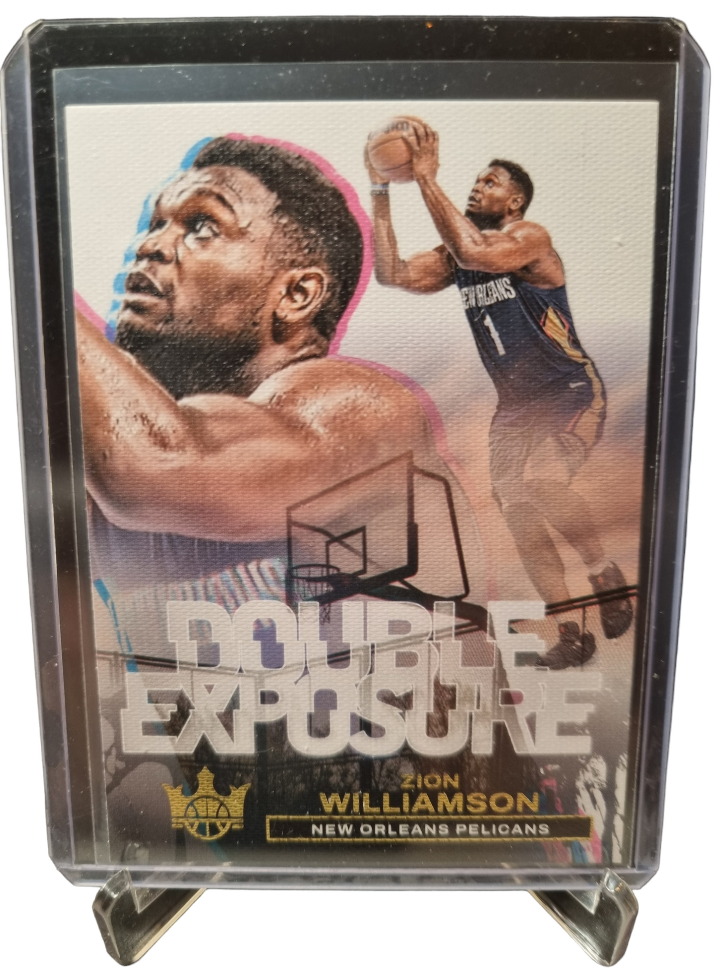 2023-24 Panini Court Kings #12 Zion Williamson Double Exposure