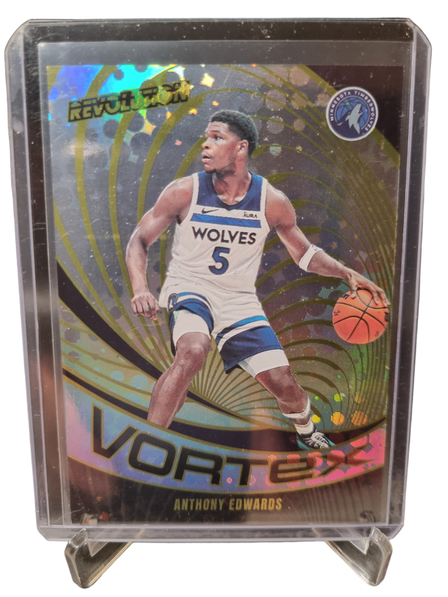 2023-24 Panini Revolution #34 Anthony Edwards Vortex