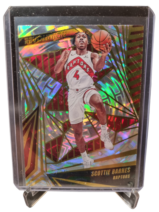 2023-24 Panini Revolution #60 Scottie Barnes Fractal