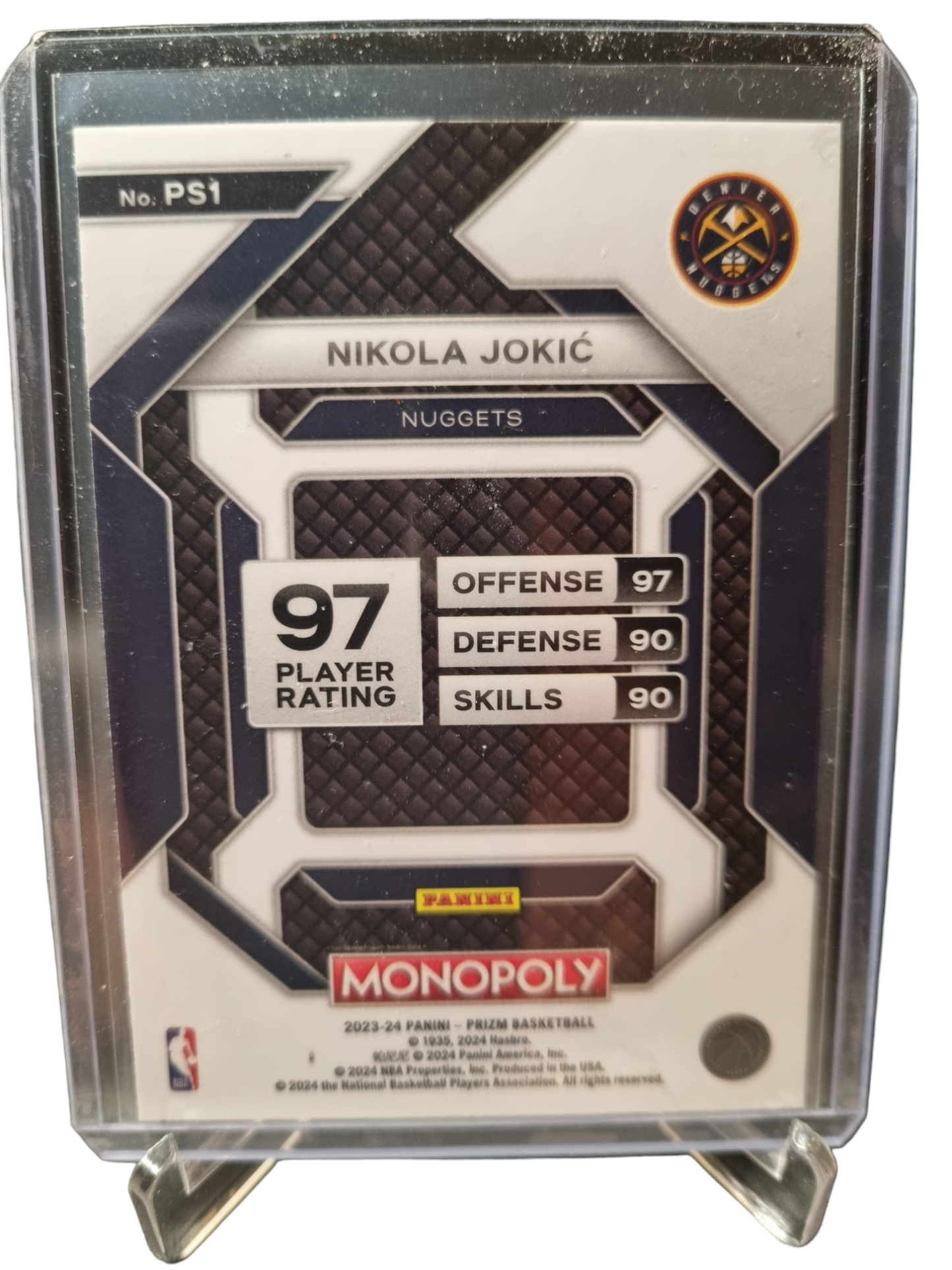 2023-24 Panini Prizm Monopoly #PS1 Nikola Jokic