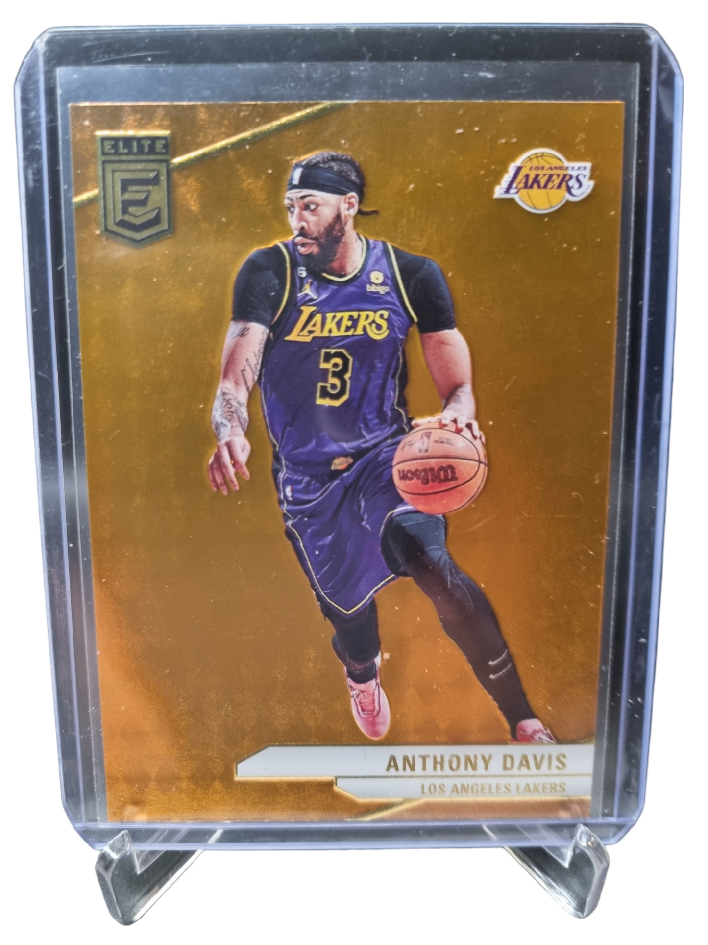 2023-24 Panini Donruss Elite #93 Anthony Davis Elite Orange