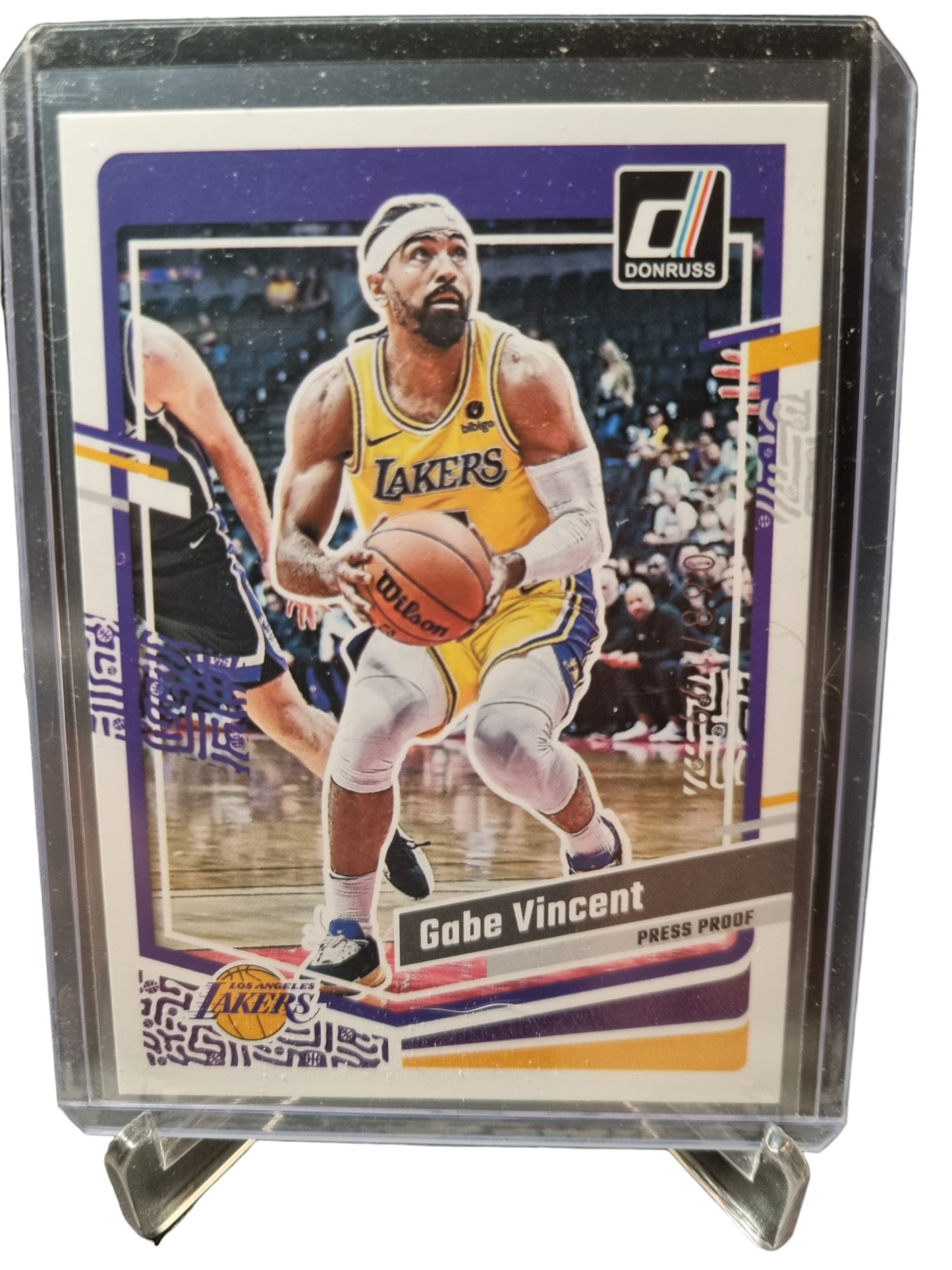 2023-24 Panini Donruss #68 Gabe Vincent Press Proof 068/199