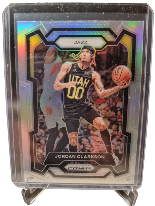 2023-24 Panini Prizm #65 Jordan Clarkson Silver Prizm