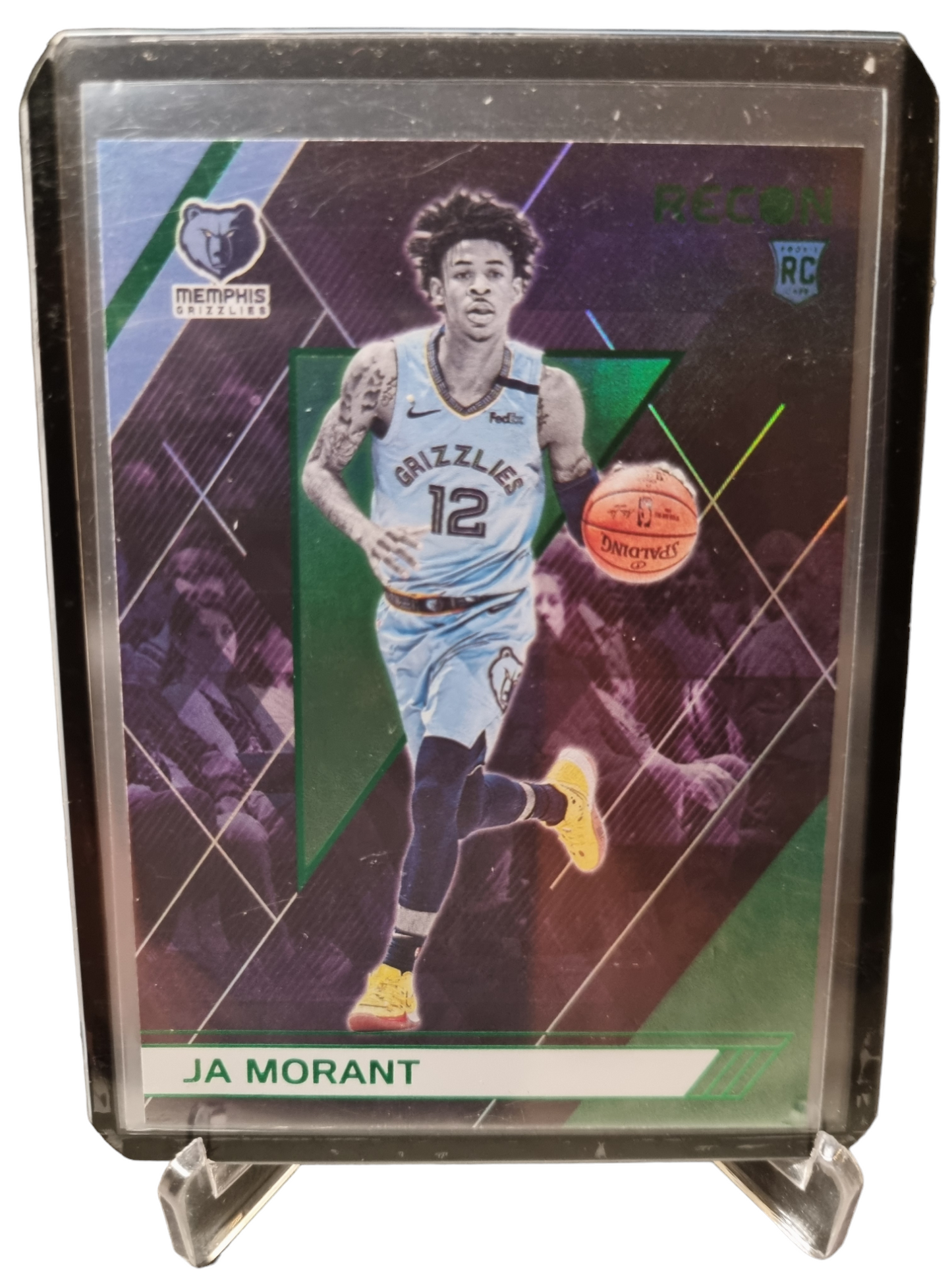 2019-20 Panini Chronicles Recon #298 JA Morant Rookie Card Green