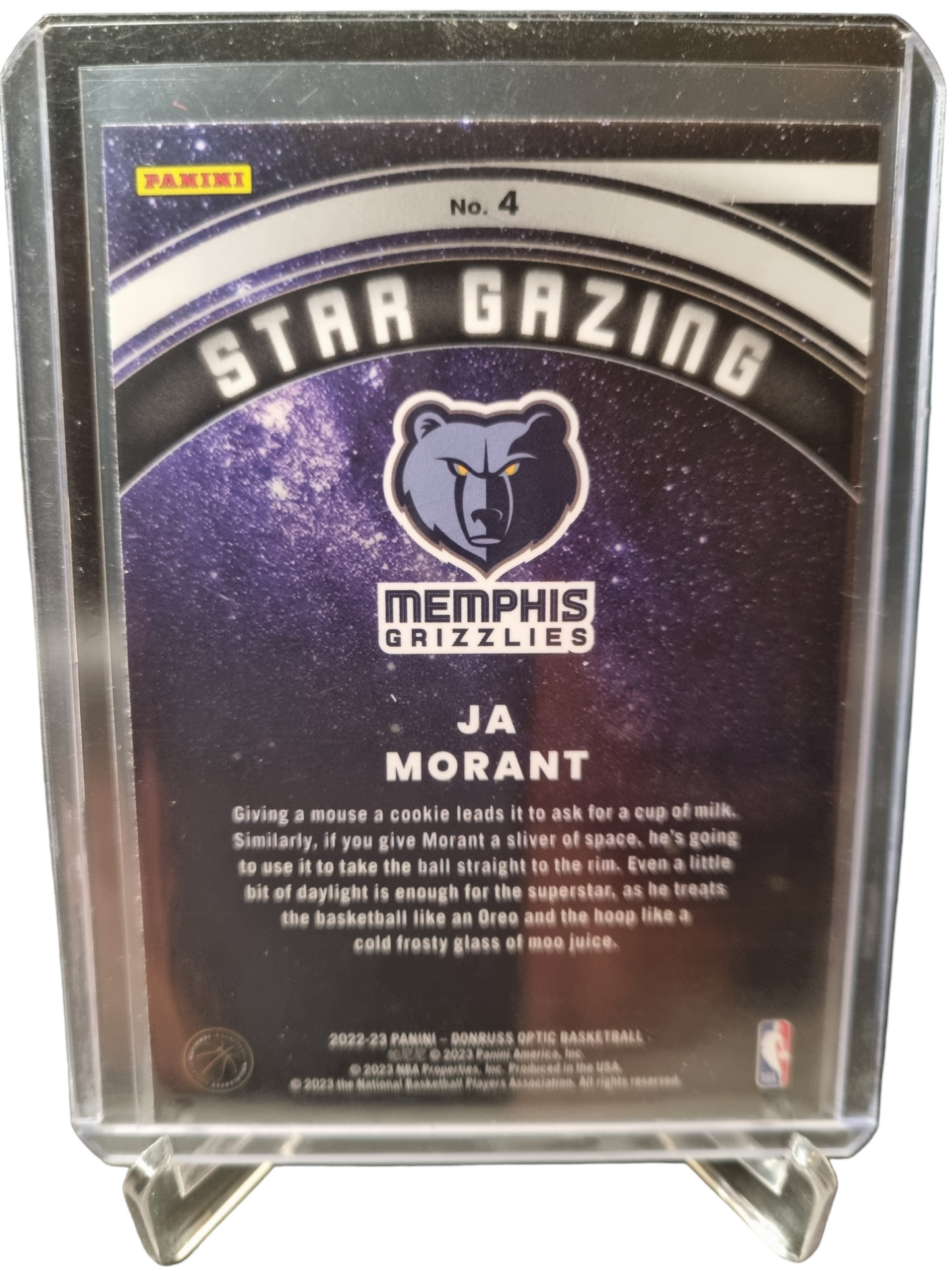 2022-23 Panini Donruss Optic #4 JA Morant Star Gazing