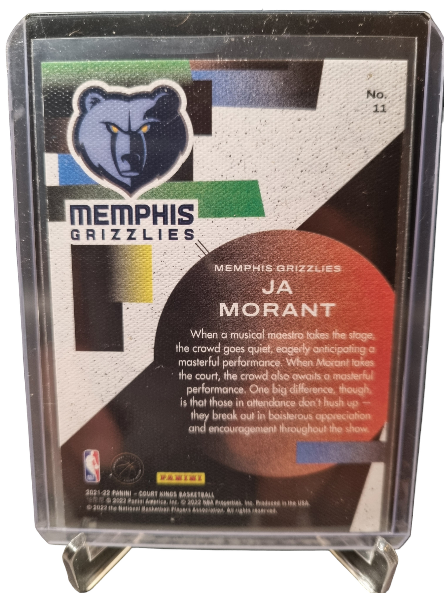 2021-22 Panini Court Kings #11 JA Morant Maestros