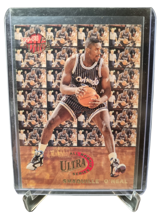 1992-93 Fleer Ultra #7 of 10 Shaquille O'Neal Rookie Card All Rookie Series