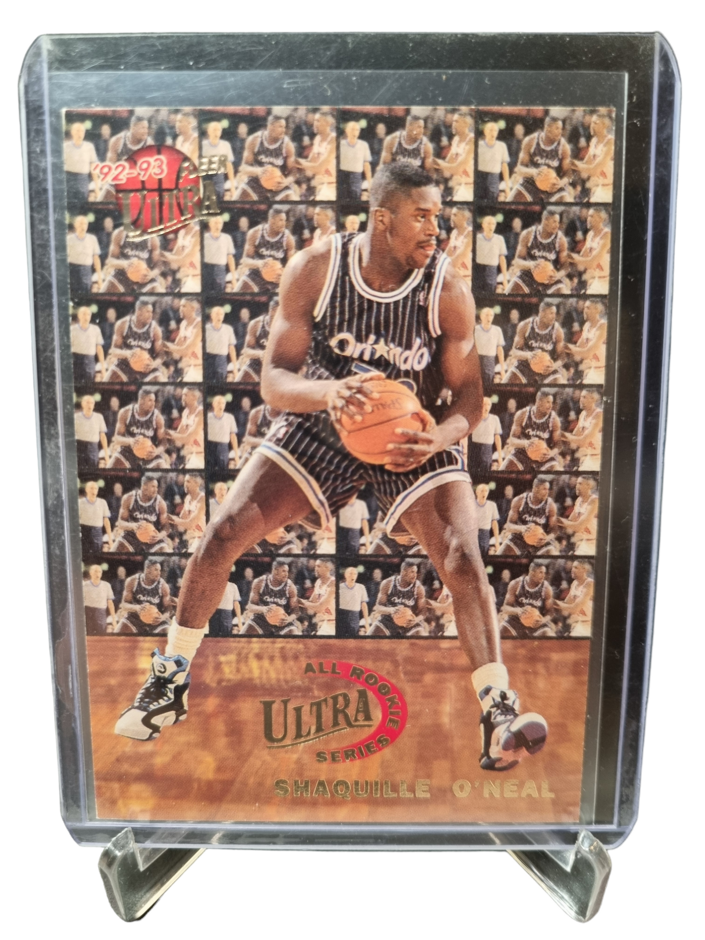 1992-93 Fleer Ultra #7 of 10 Shaquille O'Neal Rookie Card All Rookie Series
