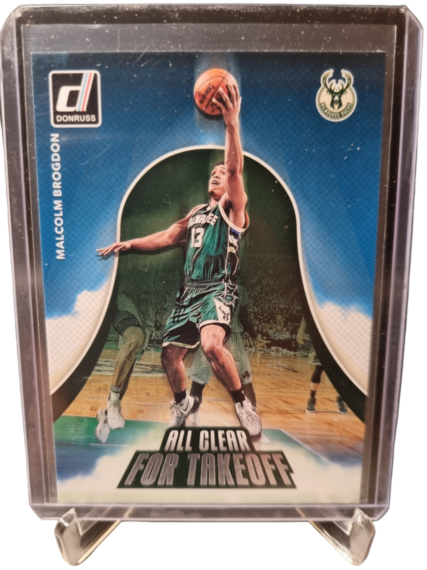 2017-18 Panini Donruss #15 Malcolm Brogdon All Clear For Take Off