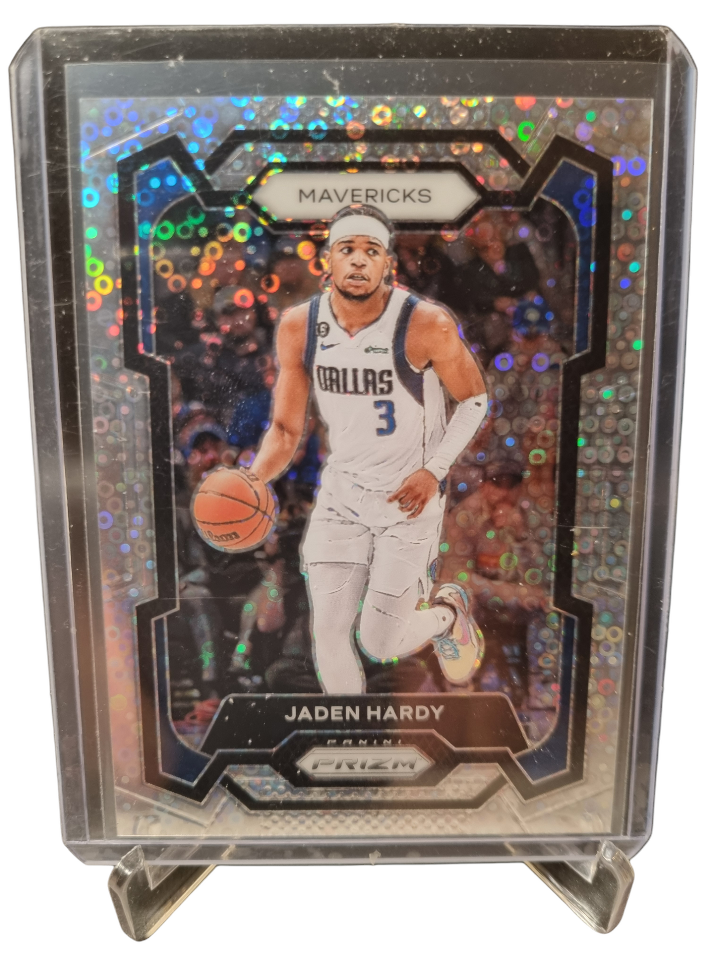 2023-24 Panini Prizm #21 Jaden Hardy Silver Fast Break Prizm