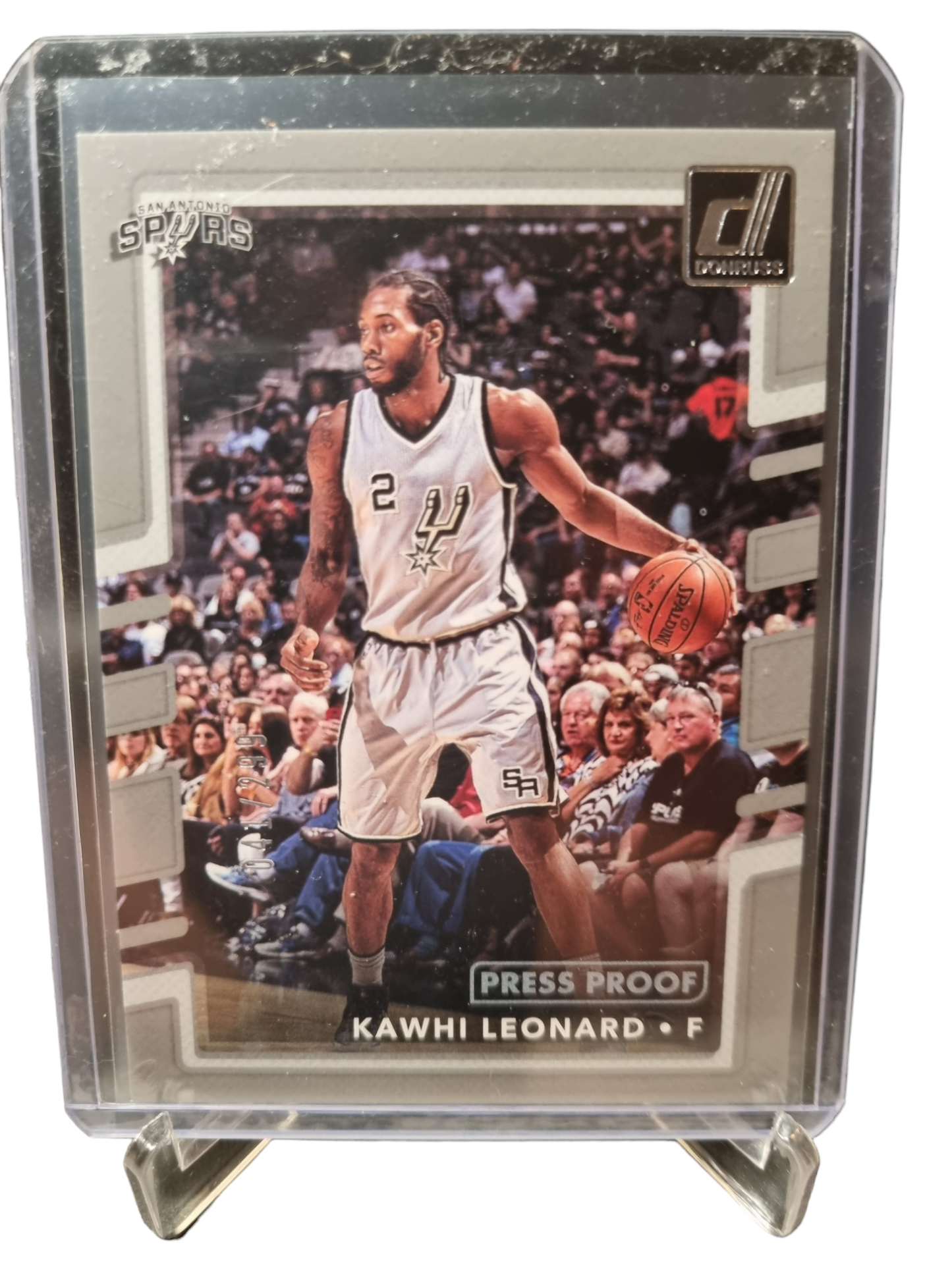 2017-18 Panini Donruss #134 Kawhi Leonard Press Proof 041/299