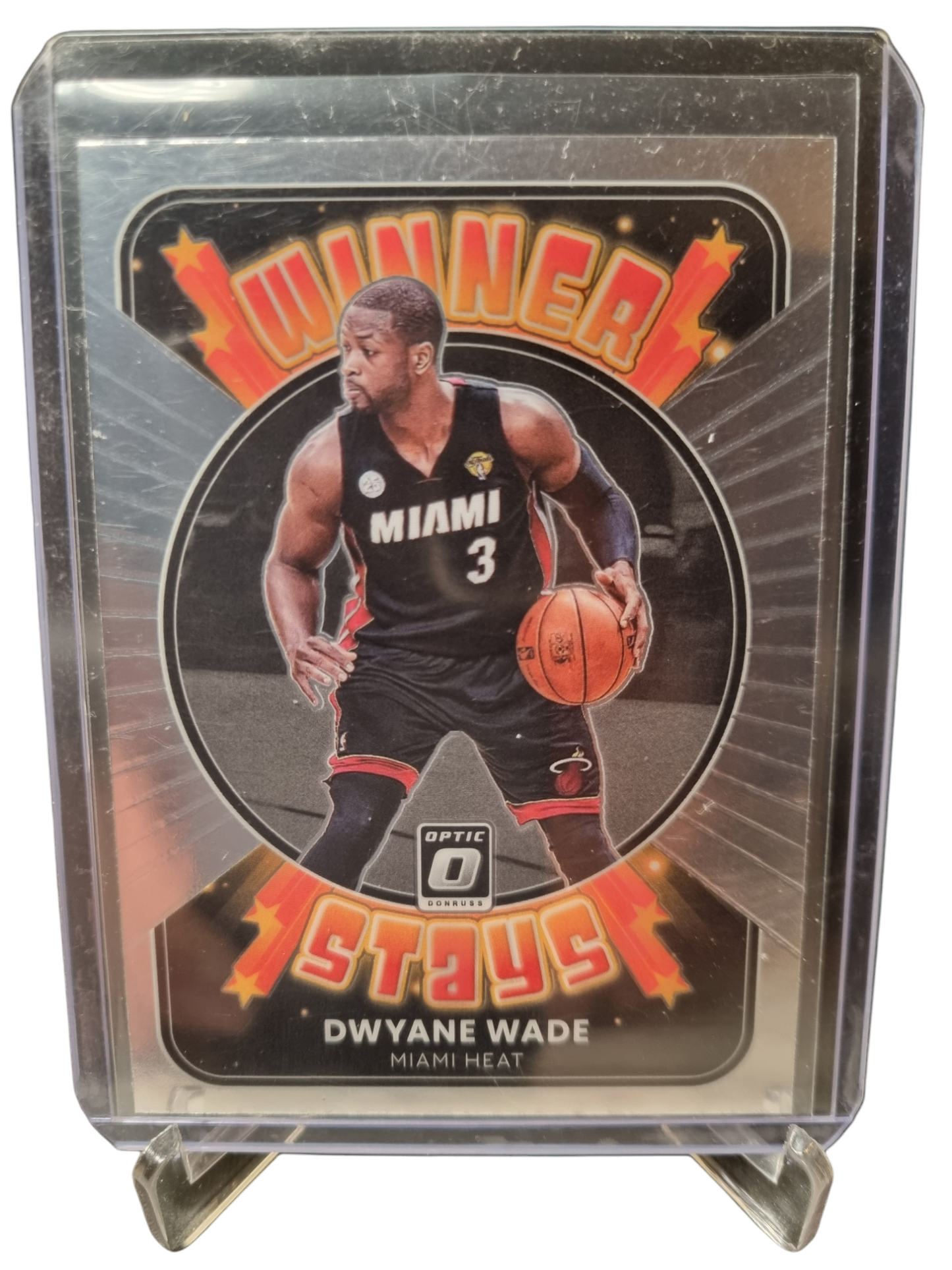 2021-22 Panini Donruss Optic #10 Dwyane Wade Winner Stays