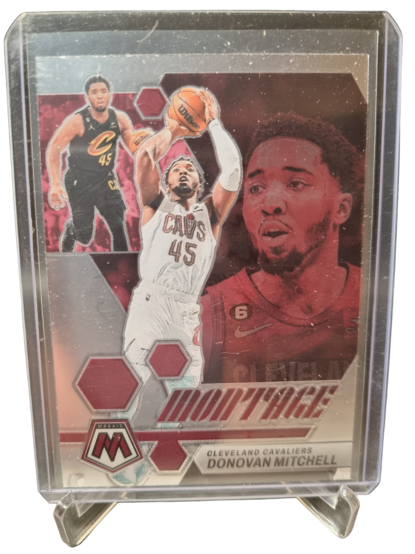 2022-23 Panini Mosaic #7 Donovan Mitchell Montage