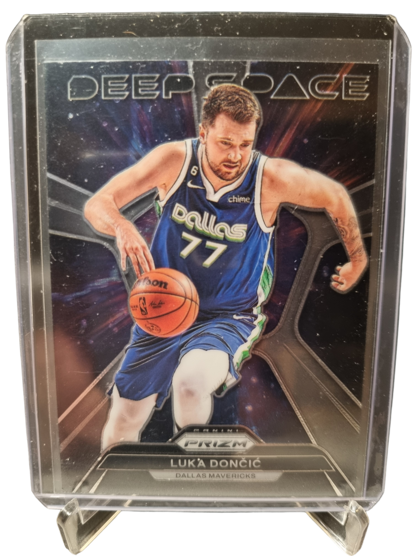 2023-24 Panini Prizm #6 Luka Doncic Deep Space