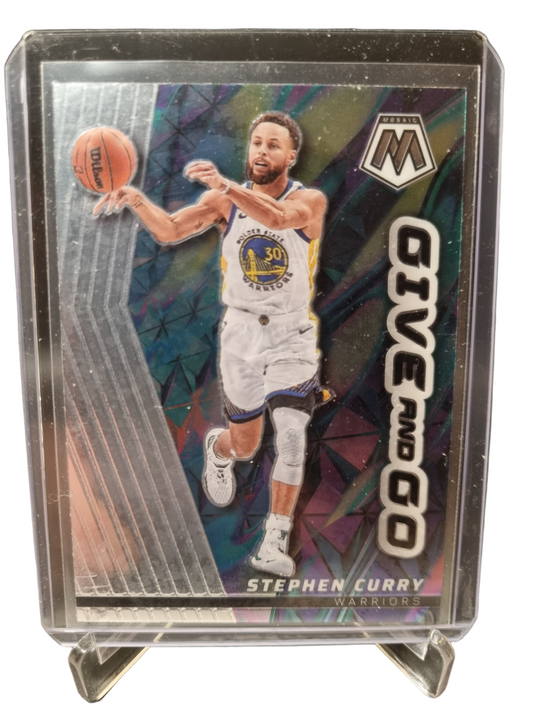 2022-23 Panini Mosaic #11 Stephen Curry Give And Go