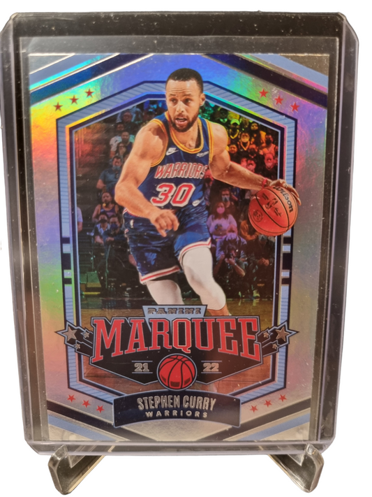 2021-22 Panini Chronicles Marquee #363 Stephen Curry Marquee Silver