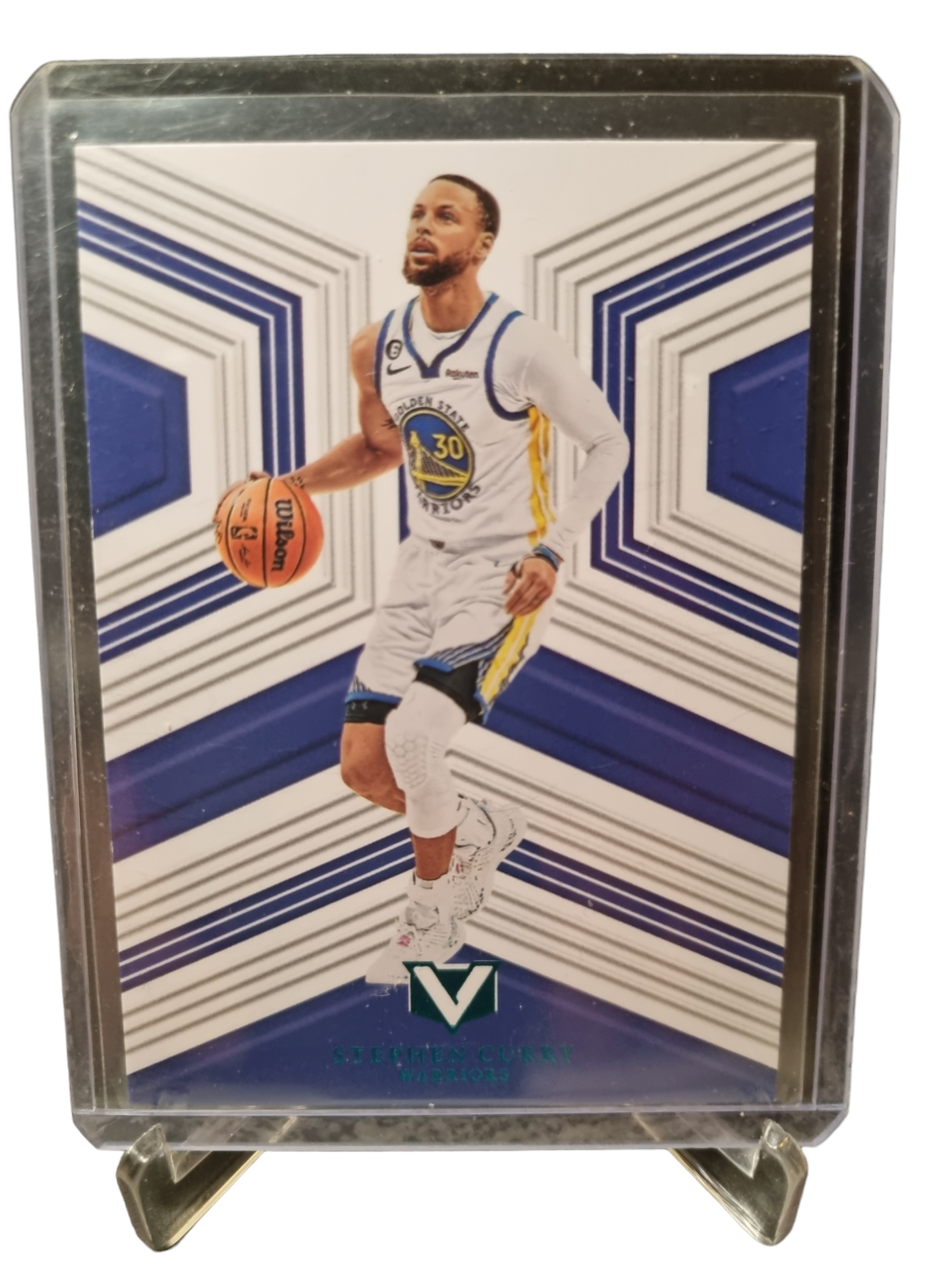 2022-23 Panini Chronicles #192 Stephen Curry Season Vertex Green