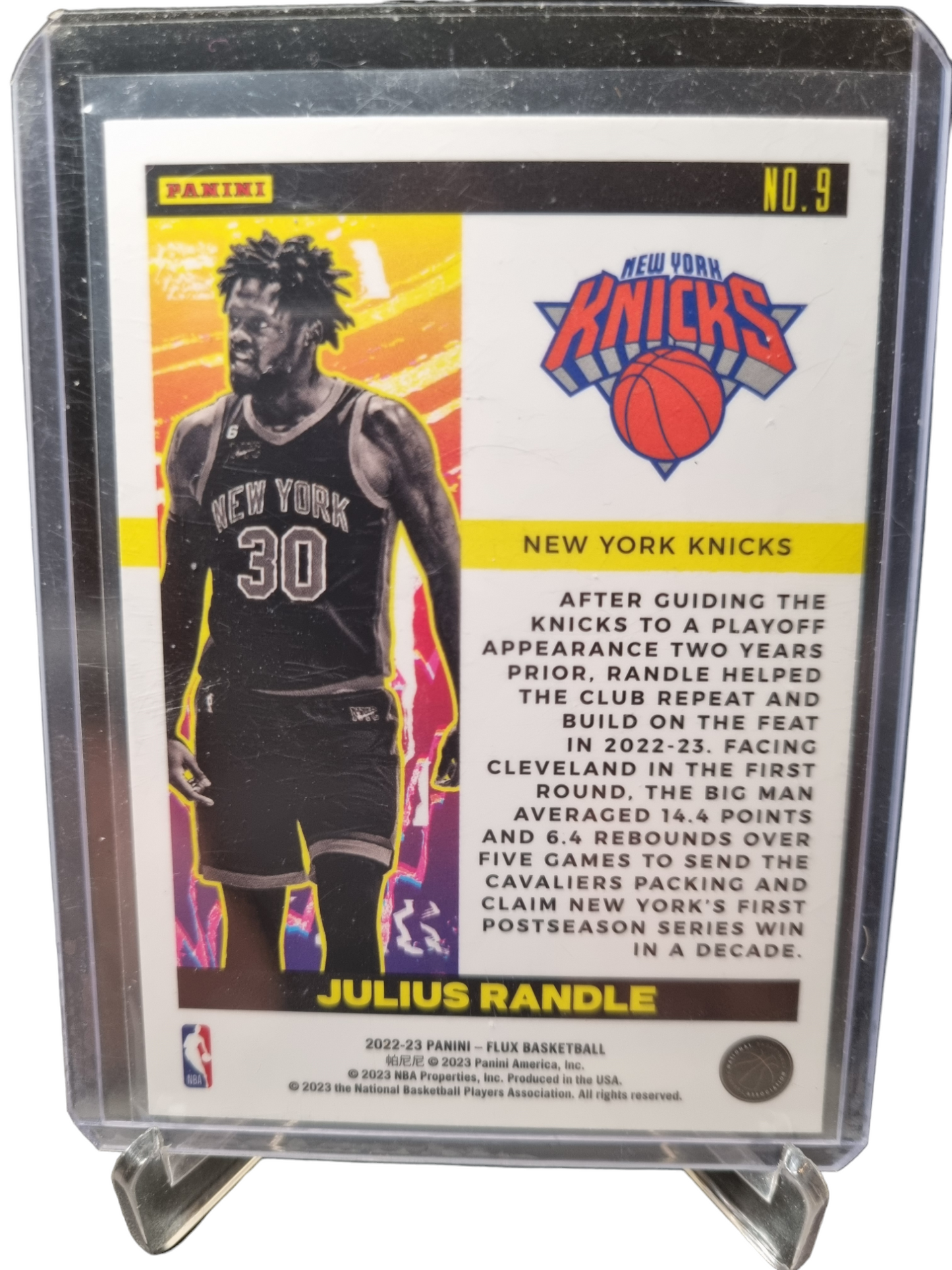 2022-23 Panini Flux #9 Julius Randle Triumph