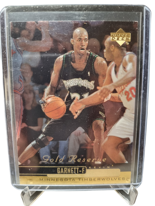 2000 Upper Deck #125 Kevin Garnett Gold Reserve