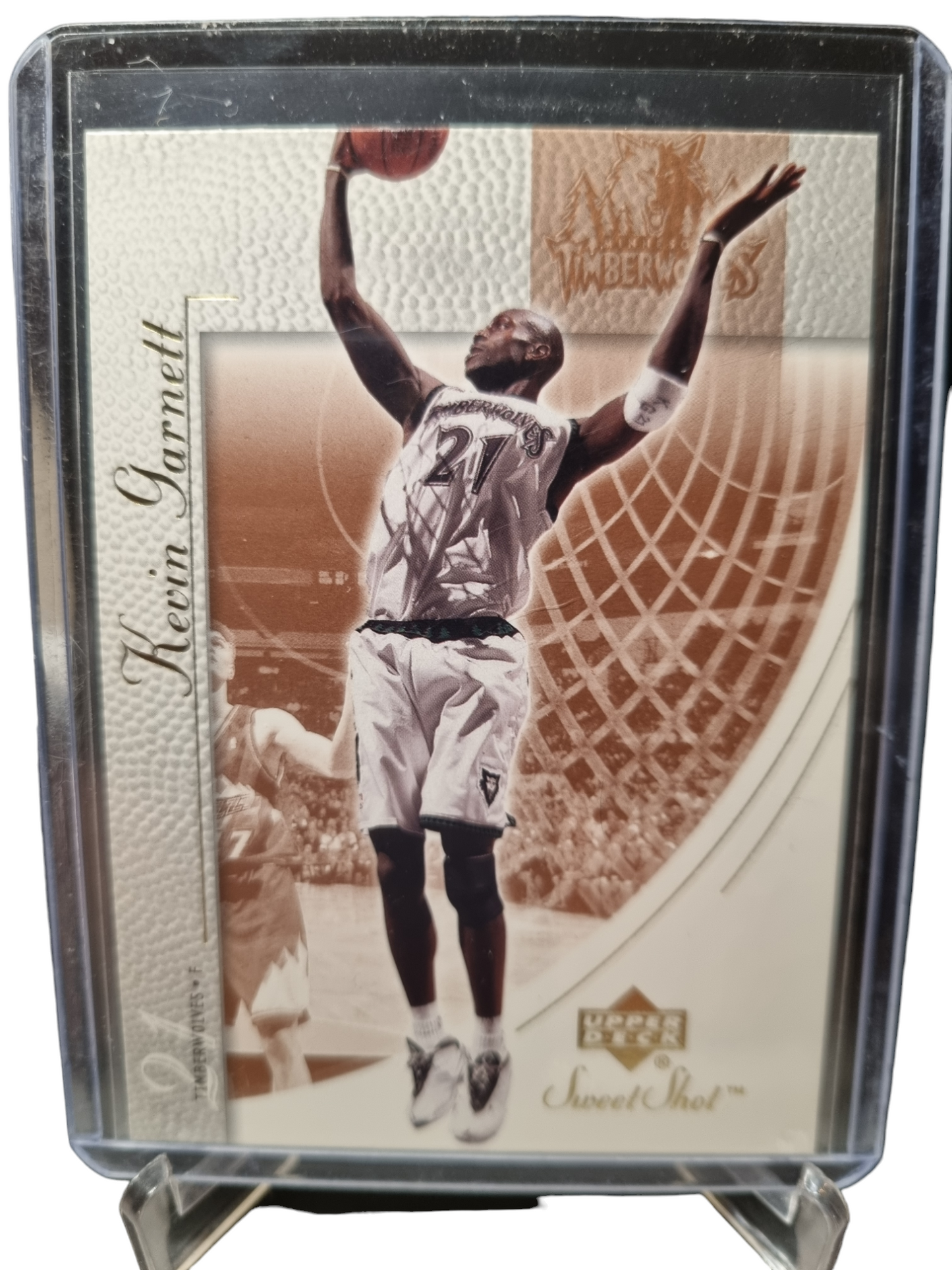 2002 Upper Deck #45 Kevin Garnett Sweet Shot