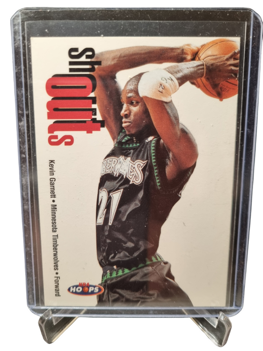 1998 Skybox #7 of 30SO Kevin Garnett Shout Outs