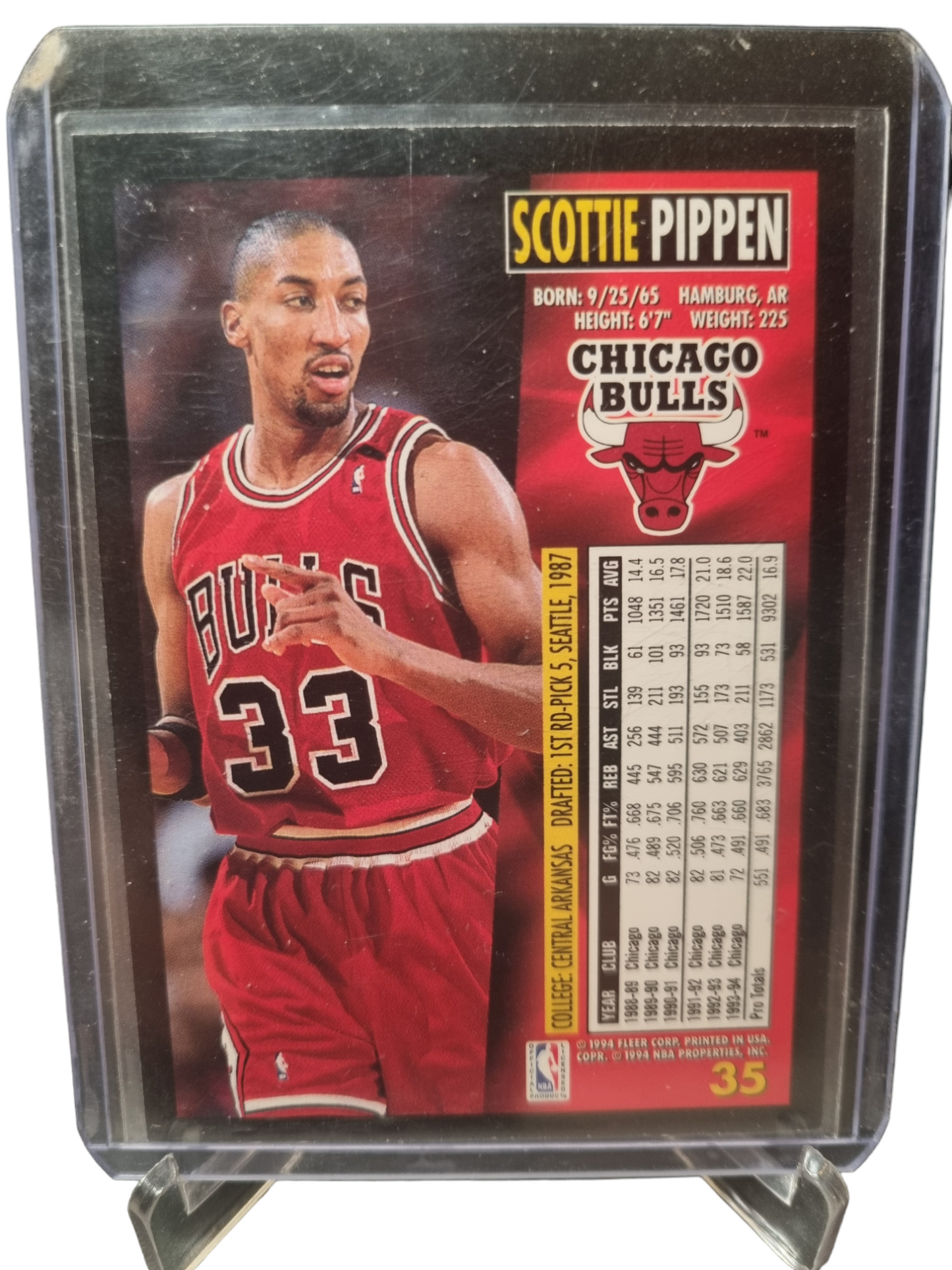 1994-95 Fleer #35 Scottie Pippen