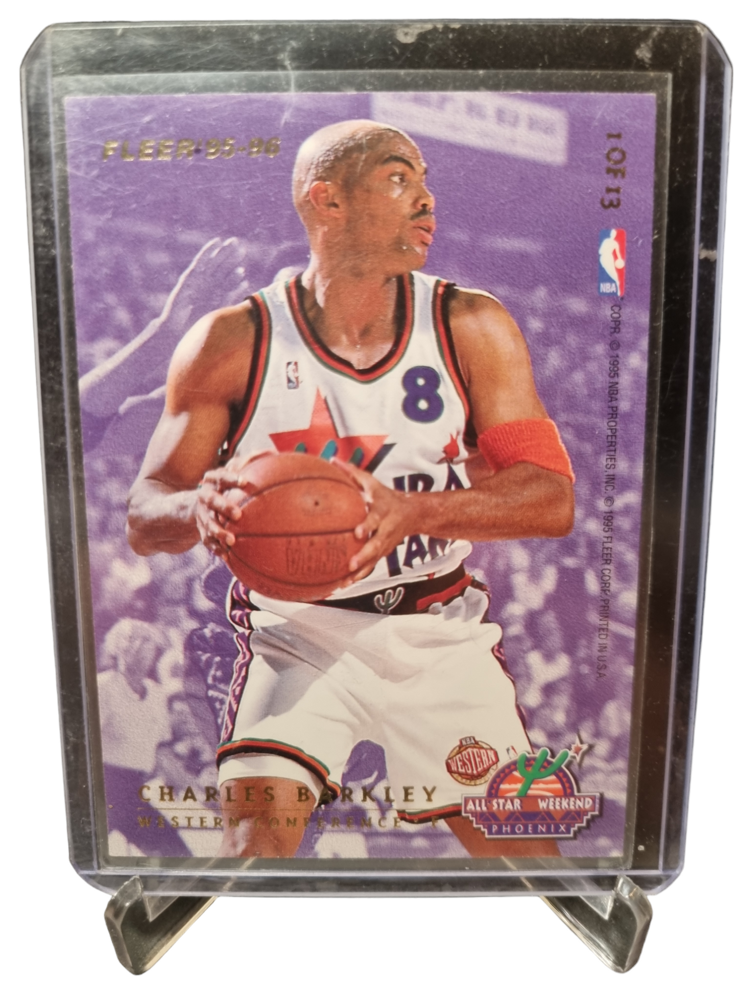 1995-96 Fleer #1 of 13 Grant Hill/Charles Barkley All-Star Weekend