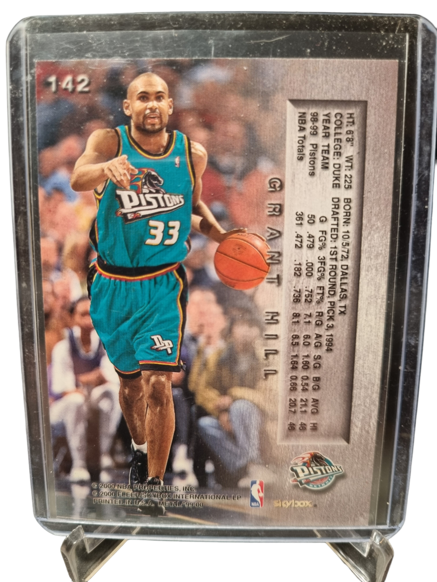 1999-20 Fleer Metal #142 Grant Hill