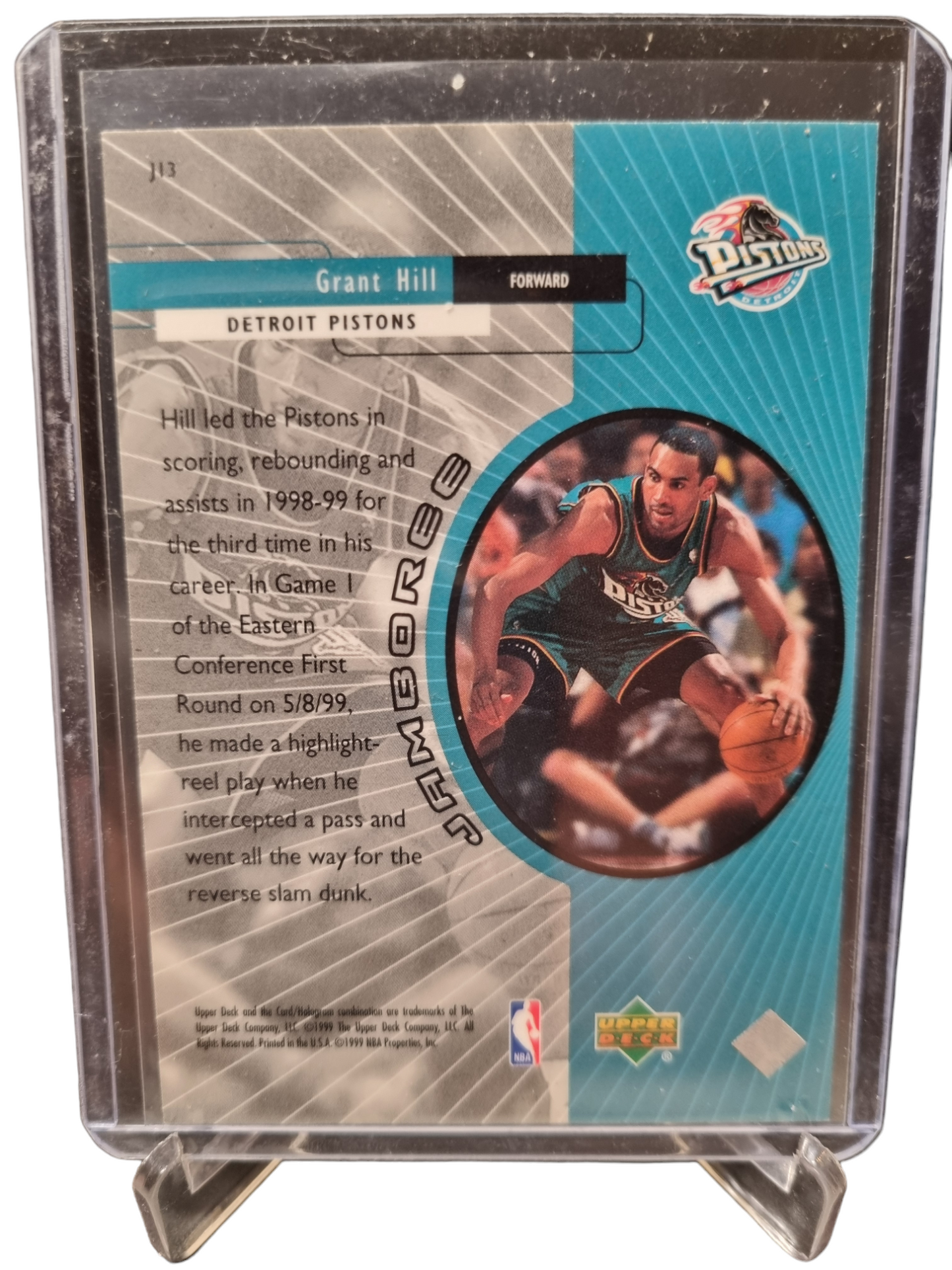 1999 Upper Deck #J13 Grant Hill Jam Boree