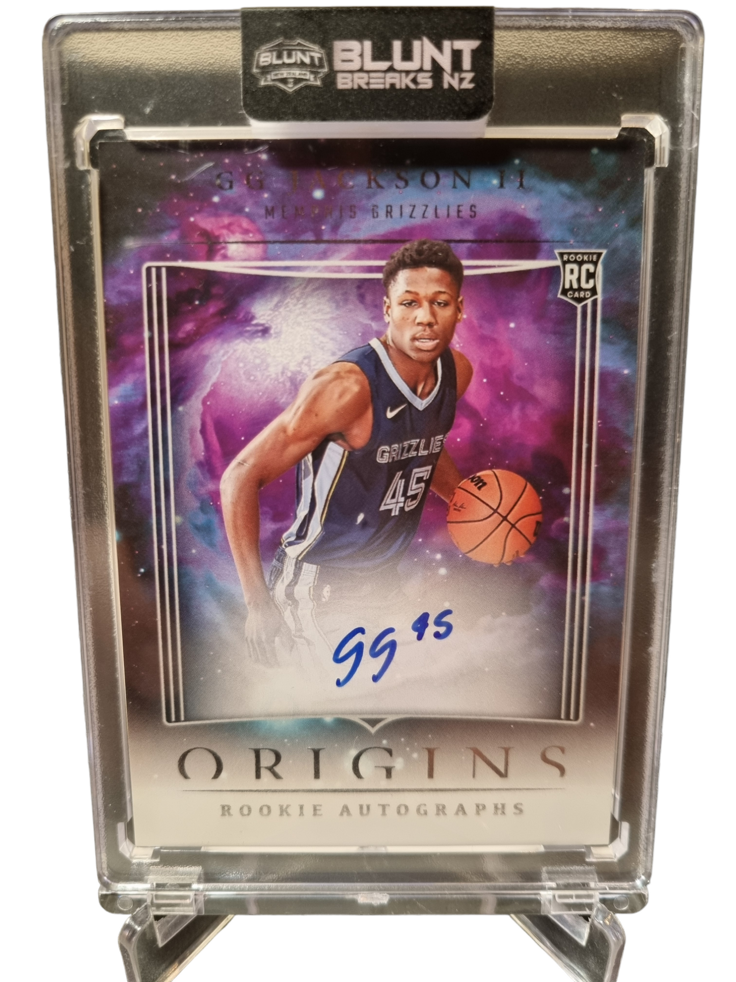 2023-24 Panini Origins #RA-GGJ  Jackson II Rookie Card On Card Autograph