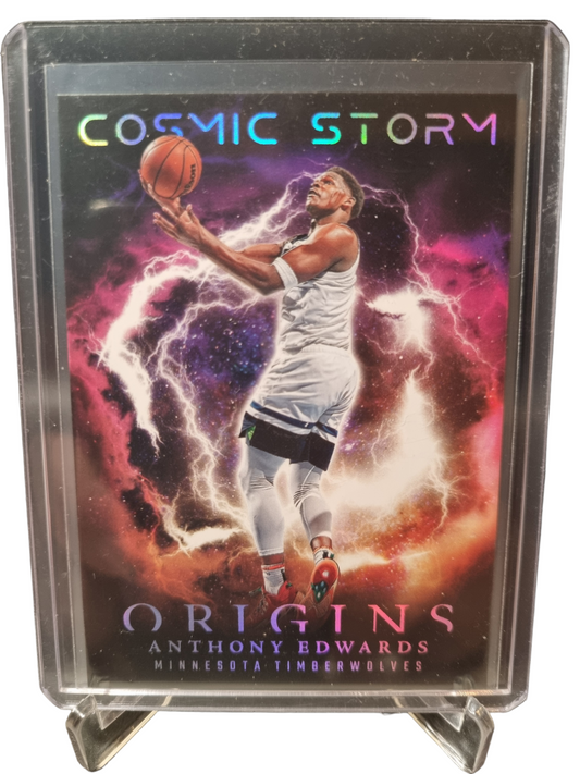 2023-24 Origins #13 Anthony Edwards Cosmic Storm