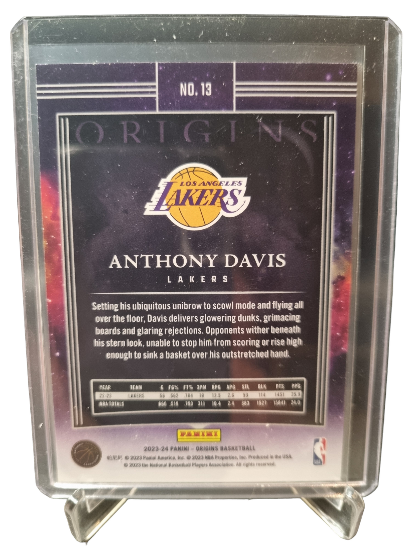 2023-24 Panini Origins #13 Anthony Davis