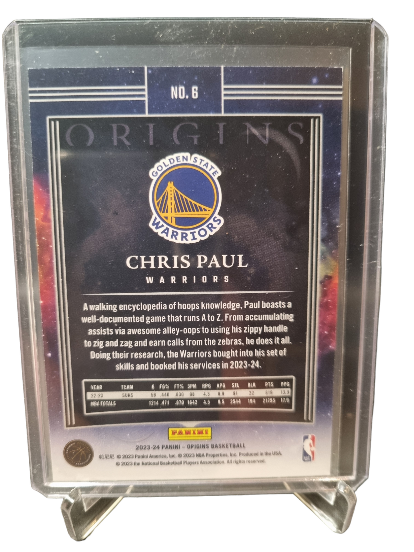 2023-24 Panini Origins #6 Chris Paul Blue 29/99
