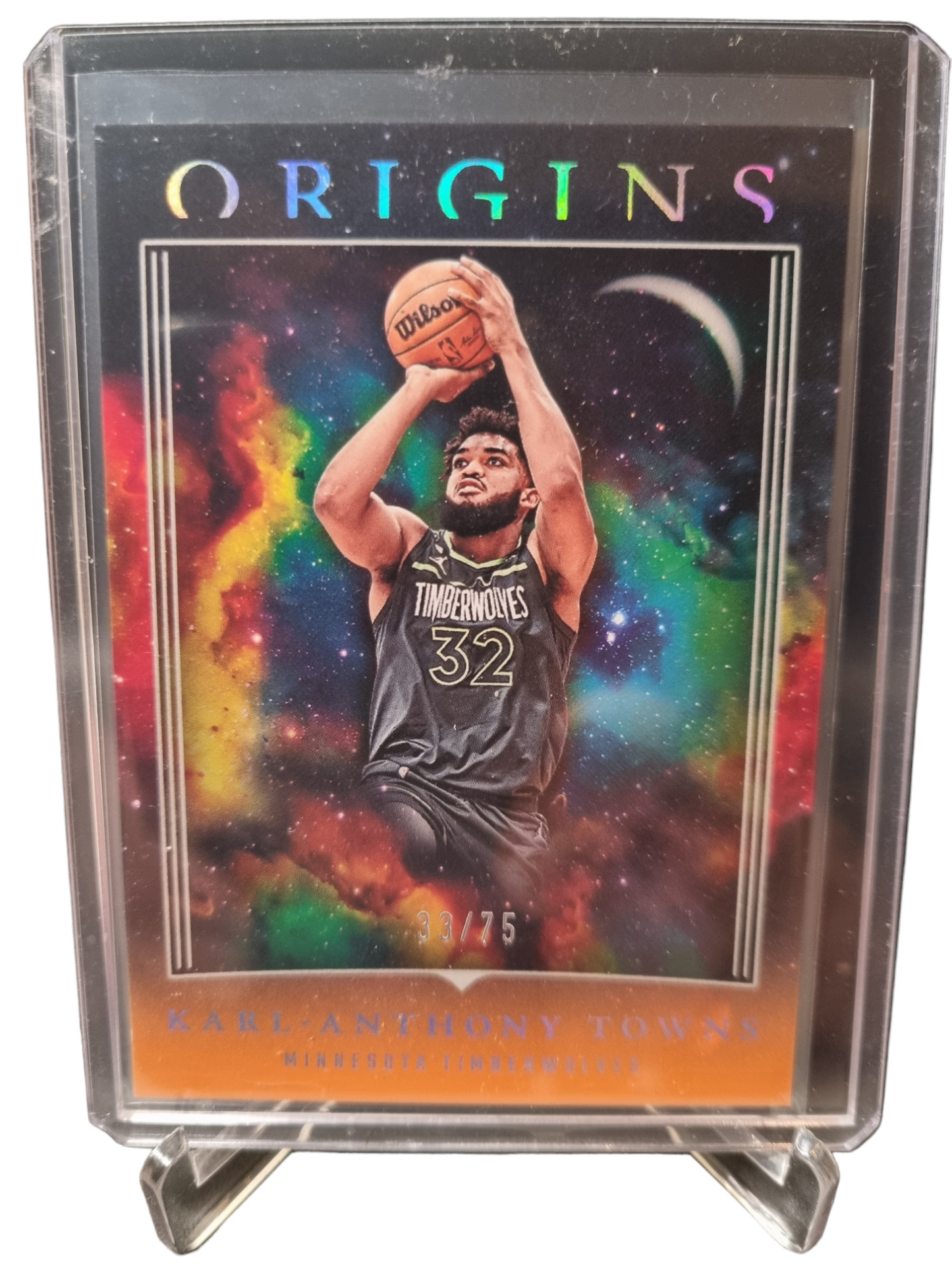 2023-24 Panini Origins #95 Karl-Anthony Towns Orange 33/75