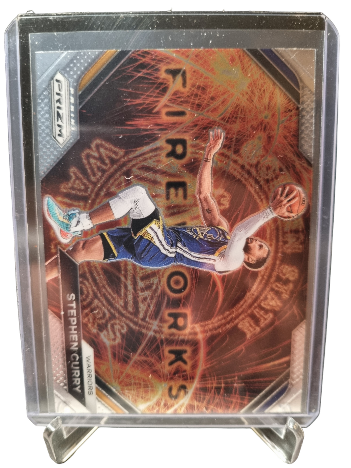 2023-24 Panini Prizm #5 Stephen Curry Fireworks