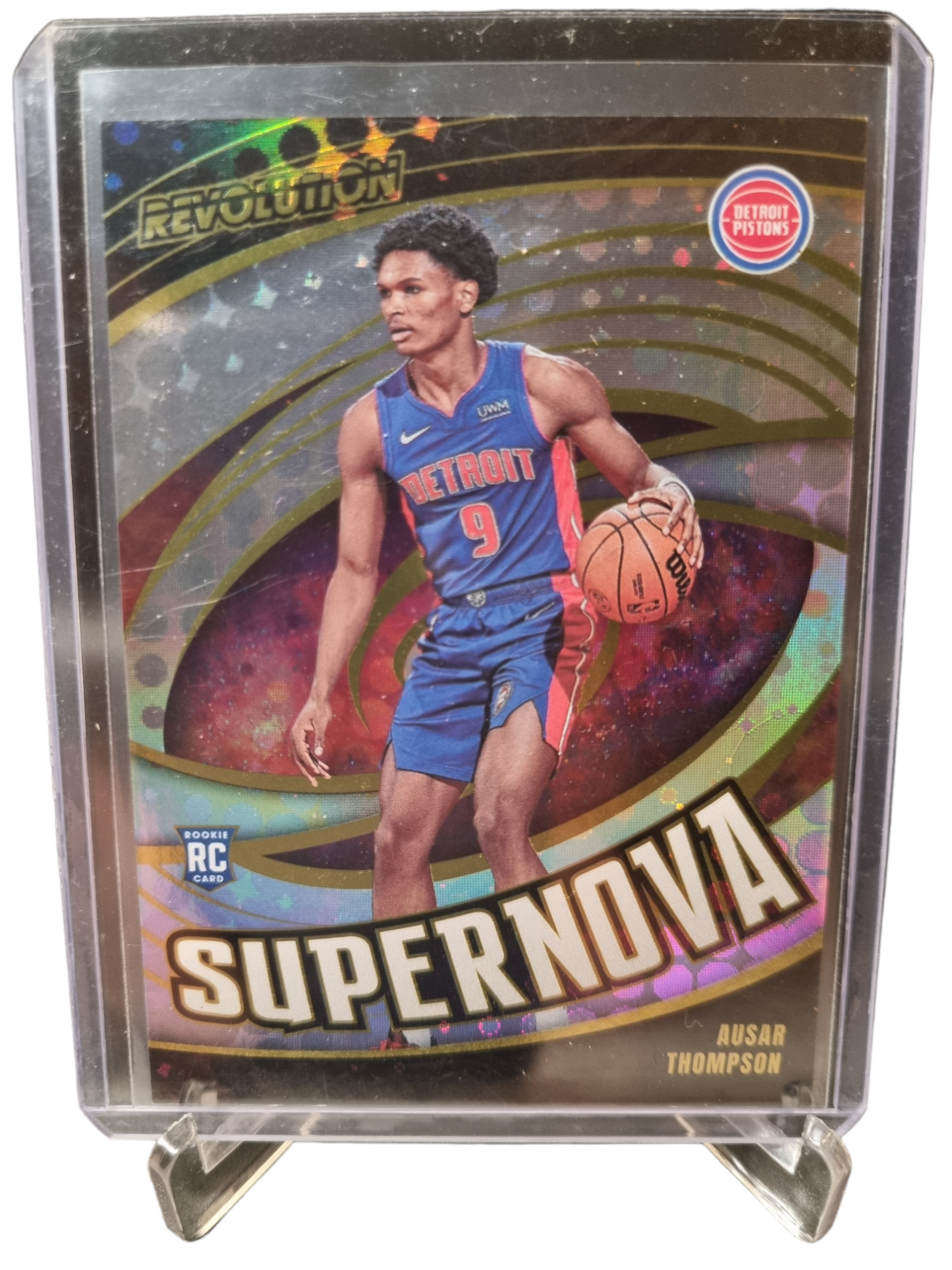 2023-24 Panini Revolution #8 Ausar Thompson Rookie Card Super Nova