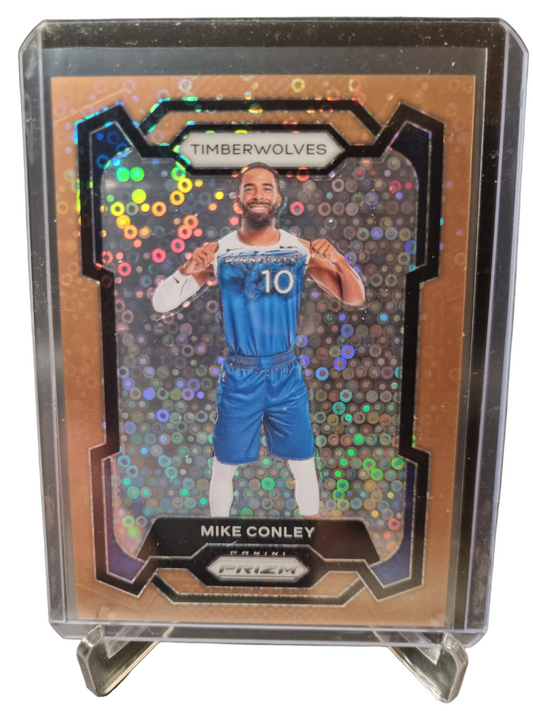 2023-24 Panini Prizm #57 Mike Conley Bronze Fast Break Prizm 20/20