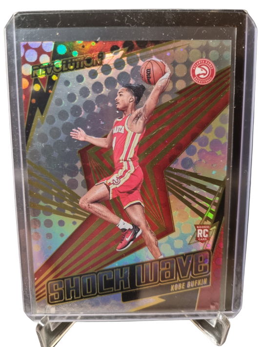 2023-24 Panini Revolution #25 Kobe Bufkin Rookie Card Shockwave