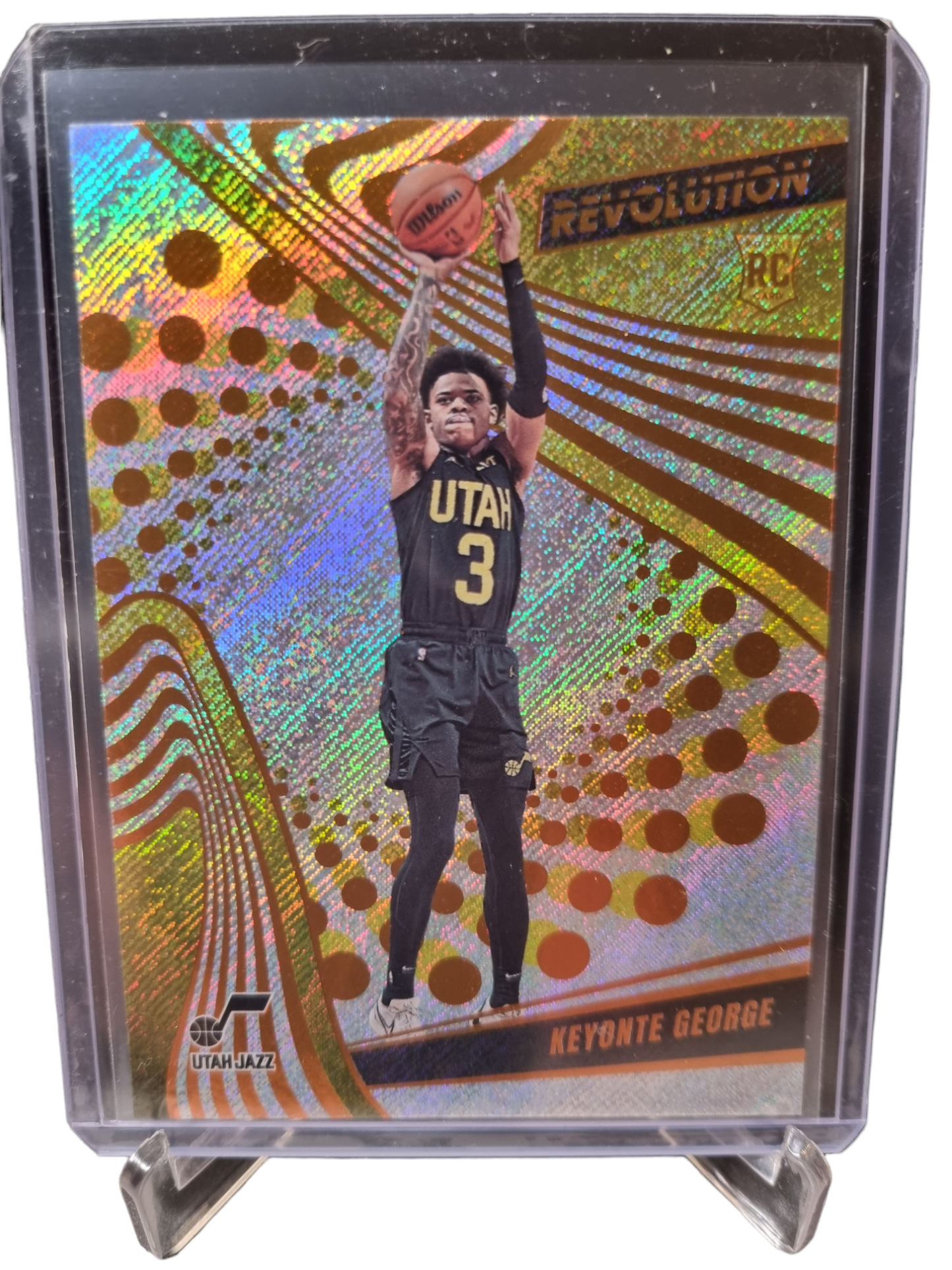 2023-24 Panini Revolution #118 Keyonte George Rookie Card