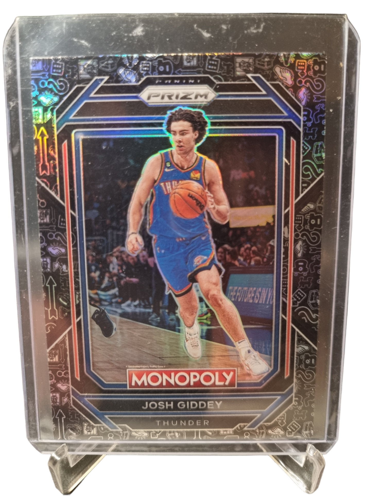 2022-23 Panini Prizm #61 Josh Giddey Monopoly Prizm