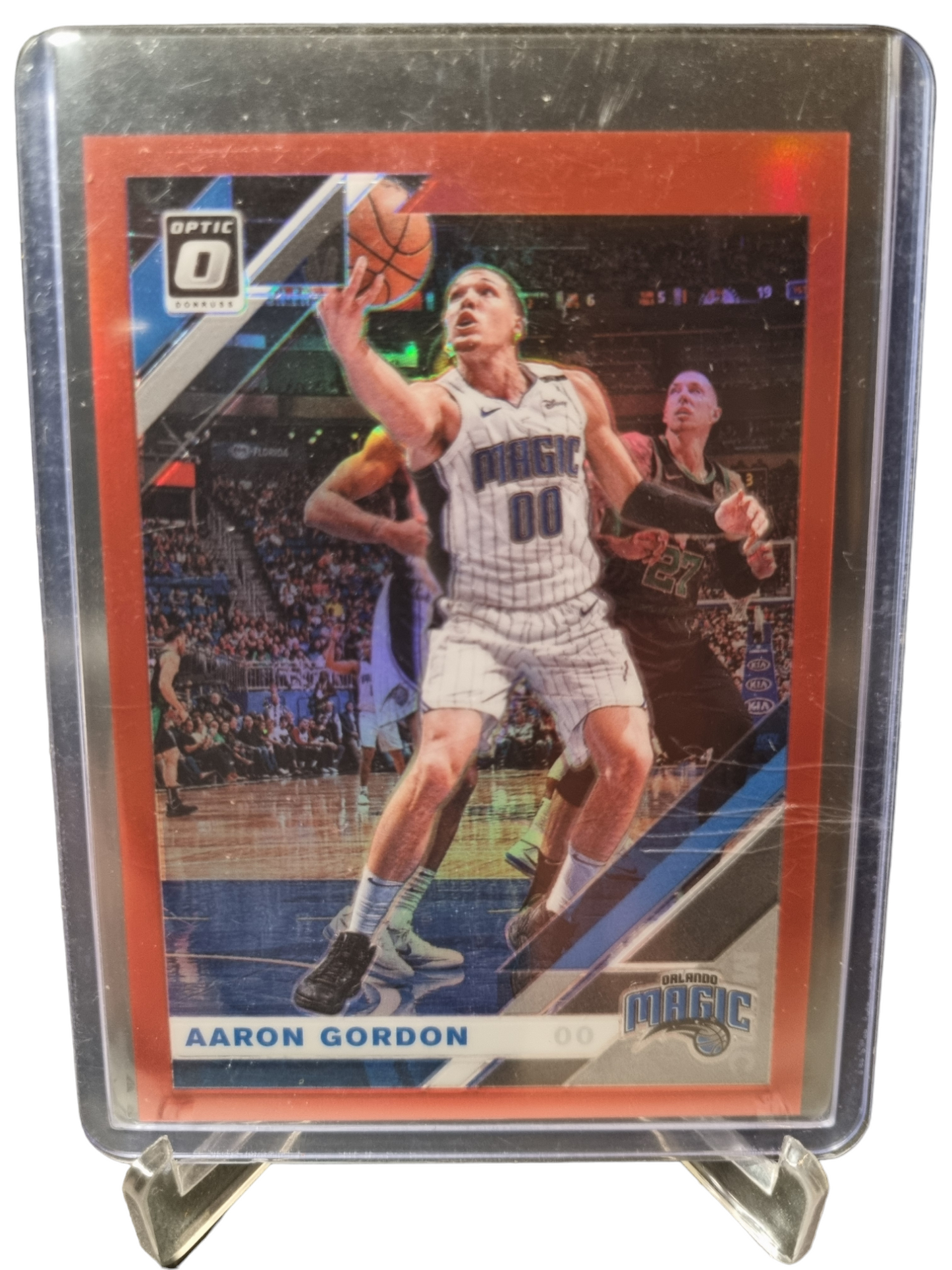 2019-20 Panini Donruss Optic #25 Aaron Gordon Red Prizm 51/99