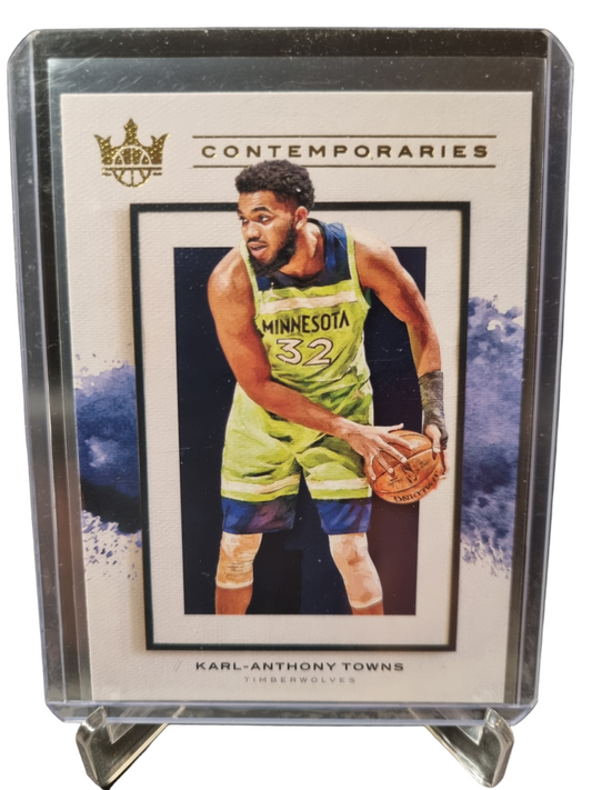 2020-21 Panini Court Kings #12 Karl-Anthony Towns Contemporaries
