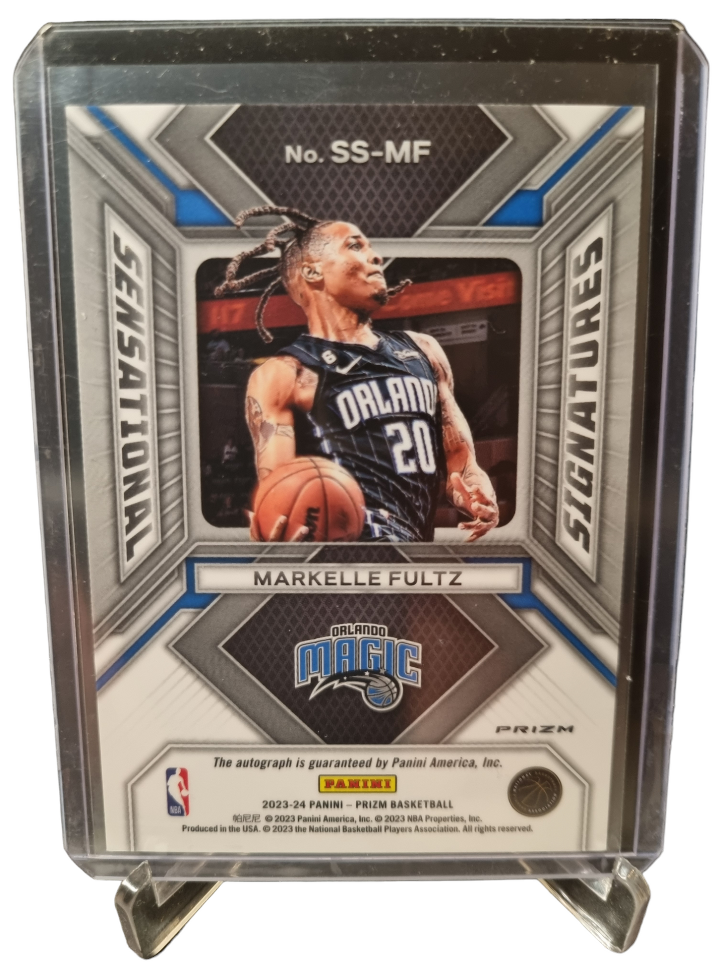 2023-24 Panini Prizm #SS-MF Markelle Fultz Sensational Signatures Autograph Prizm